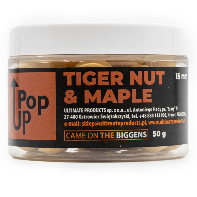 Kulki Ultimate Product Tiger Nut Maple Pop Up 15mm