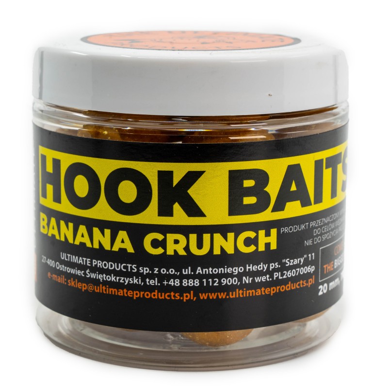 Kulki Haczykowe Ultimate Products Banana Crunch 20mm
