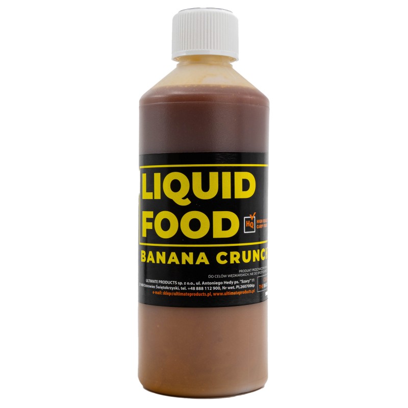 Liquid Ultimate Products Banana Crunch Food 500ml