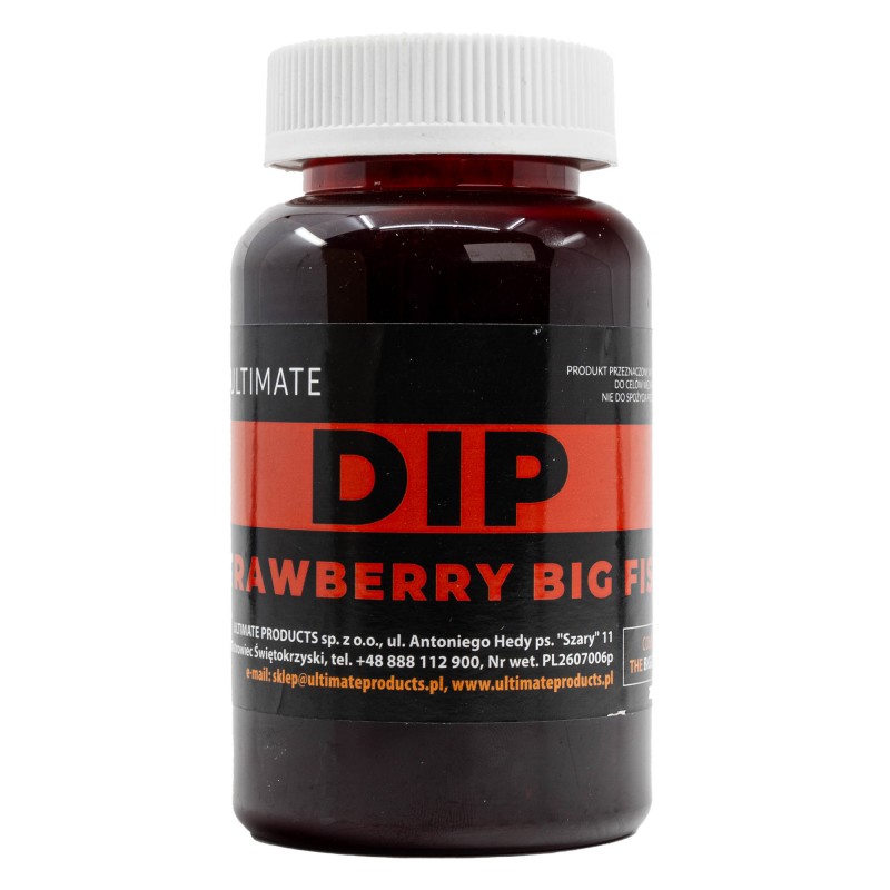 Dip Ultimate Products Strawberry Big Fish 250ml 