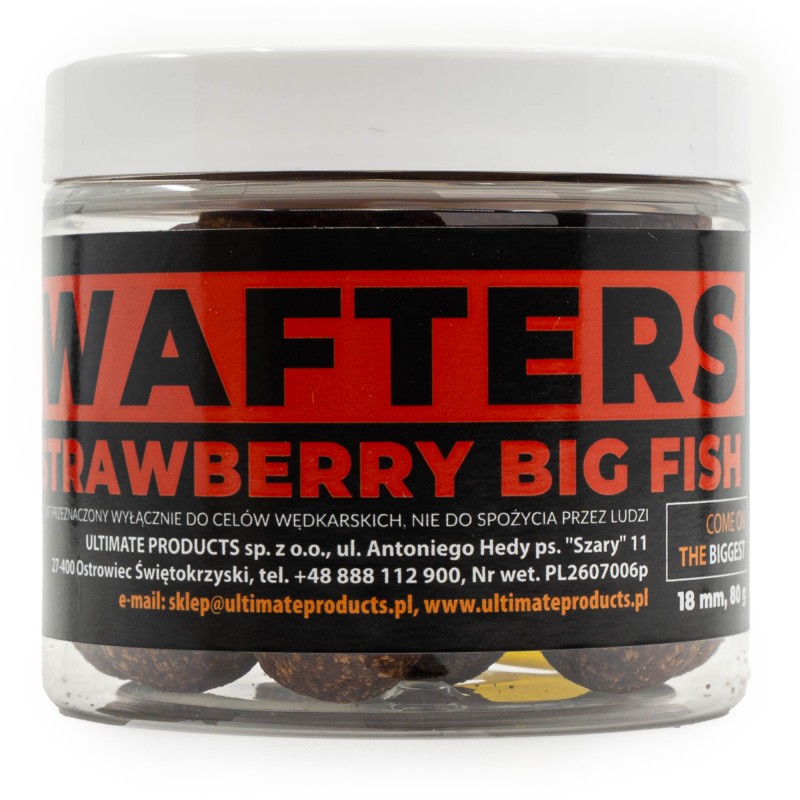 Wafters Ultimate Products Strawberry Big Fish 20mm 