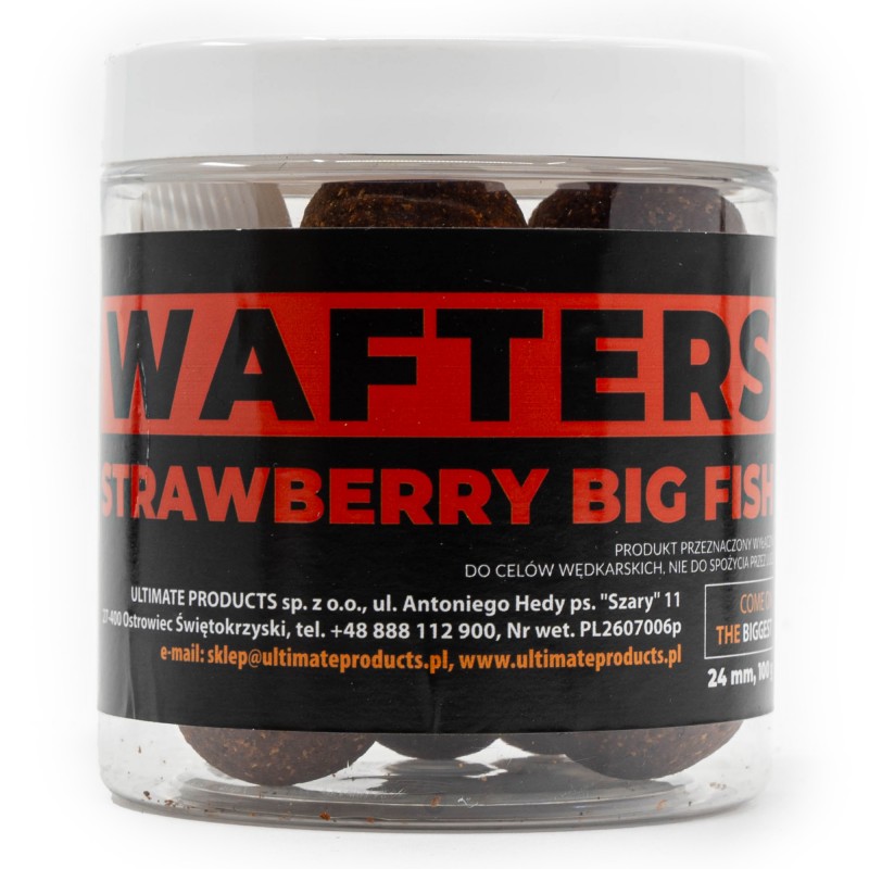 Wafters Ultimate Products Strawberry Big Fish 24mm