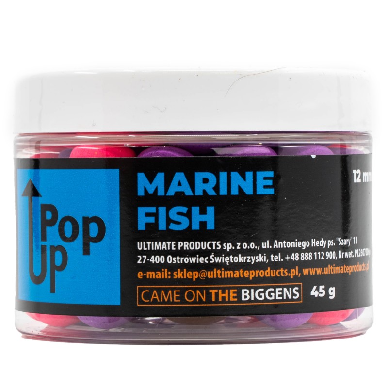 Kulki Ultimate Products Pop Up Marine Fish 12mm 