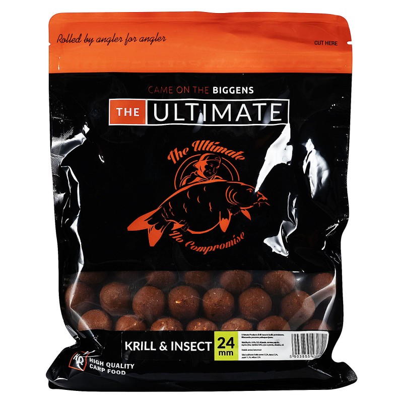 Kulki Proteinowe Ultimate Products Krill Insect Boilies 24mm 1kg