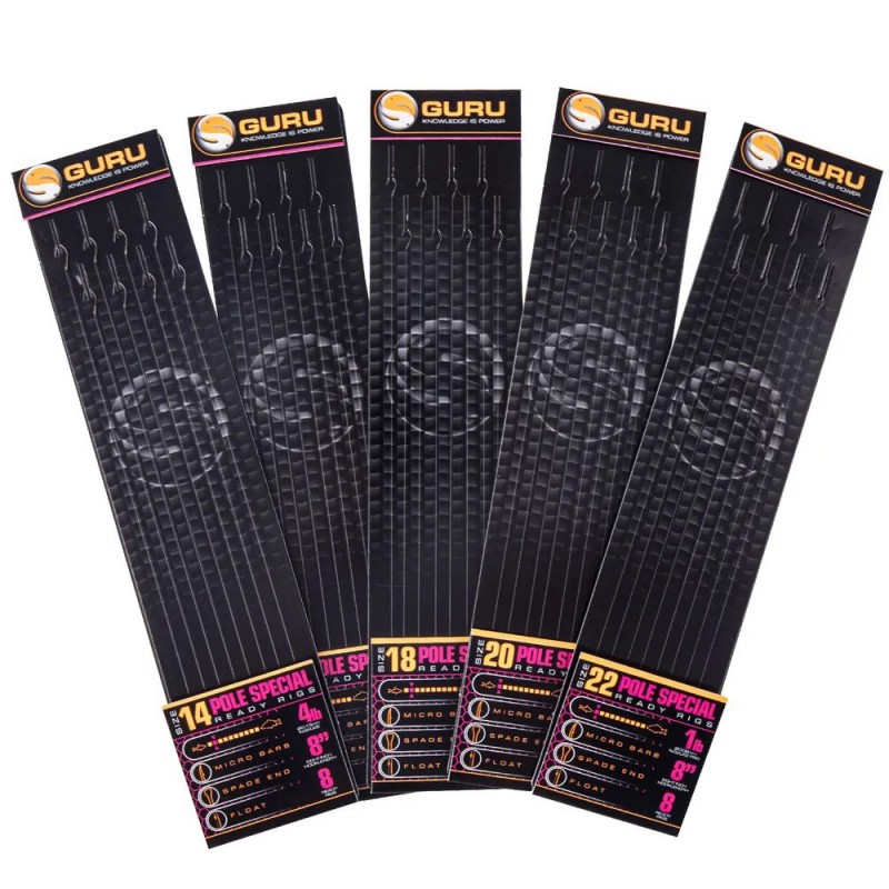 Przypony Guru Pole Special Rigs 28cm 16 0.11mm