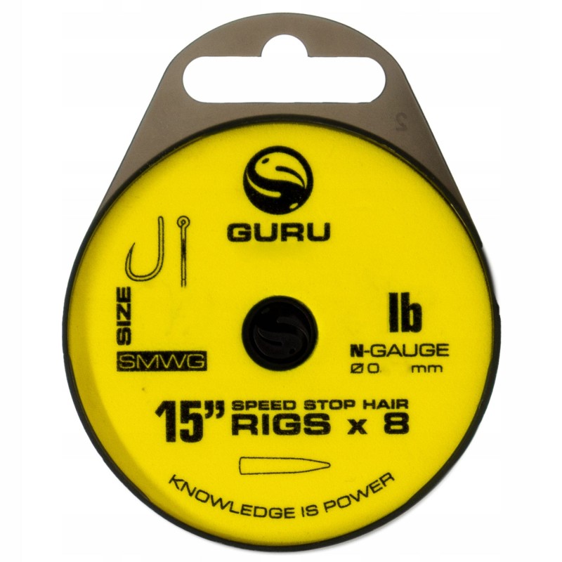 Przypony Guru SMWG Speed Stop Rig 15" 16 0.17mm