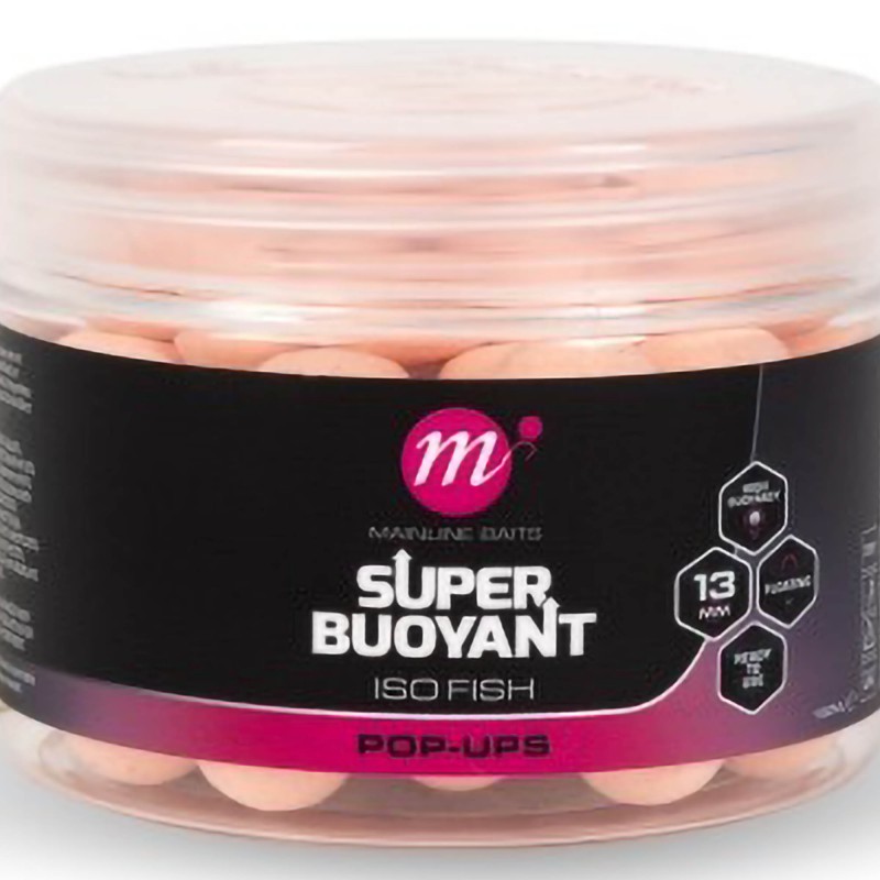 Kulki Mainline ISO Fish Super Buoyant Pop-Ups 13mm Pink