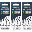 Przypony Korda Spinner Hook Sections Spinner Barbless - 5