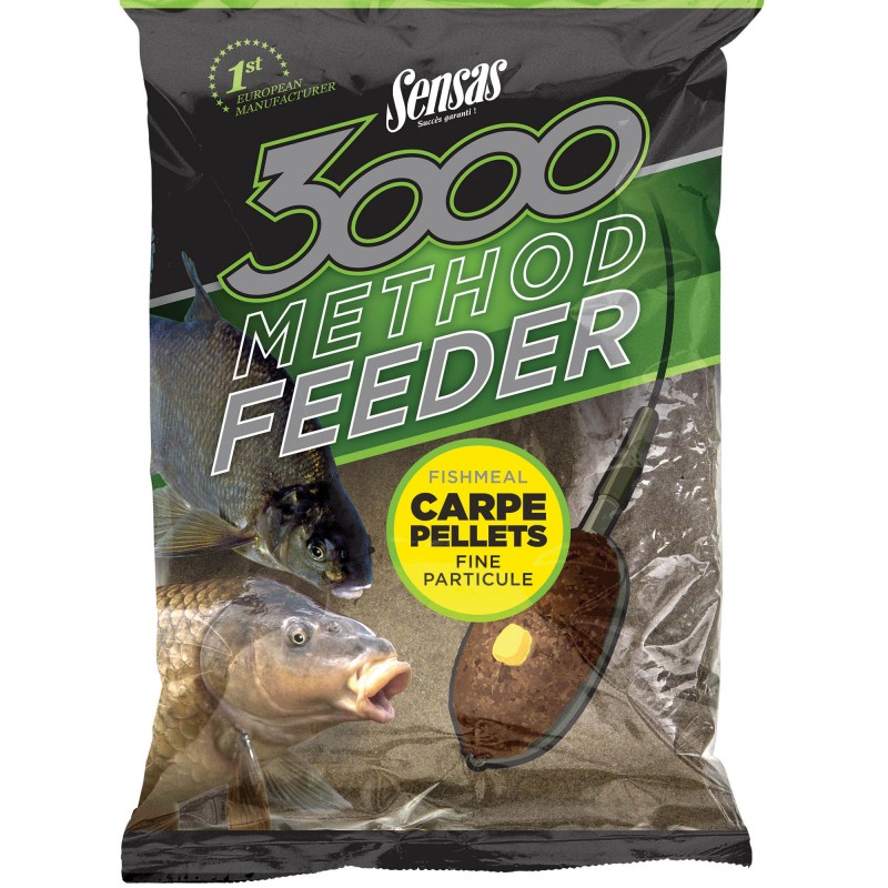Zanęta Sensas 3000 Method Carpe Pellets 1kg 