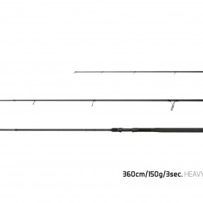 Wędka Delphin MAGMA REAXE 30T 360cm/150g/3 składy