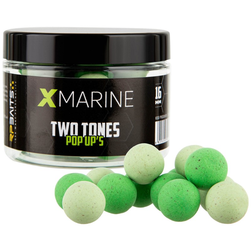 Kulki RP Baits Xmarine Two Tones Pop Up 16mm