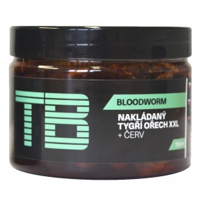 Orzechy Tygrysie TB Baits/ Blazek Pickled Tiger Nut XXL + Worm 150ml Bloodworm