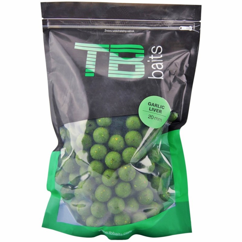 Kulki TB Baits/ Blazek Garlic Liver 1kg 16mm