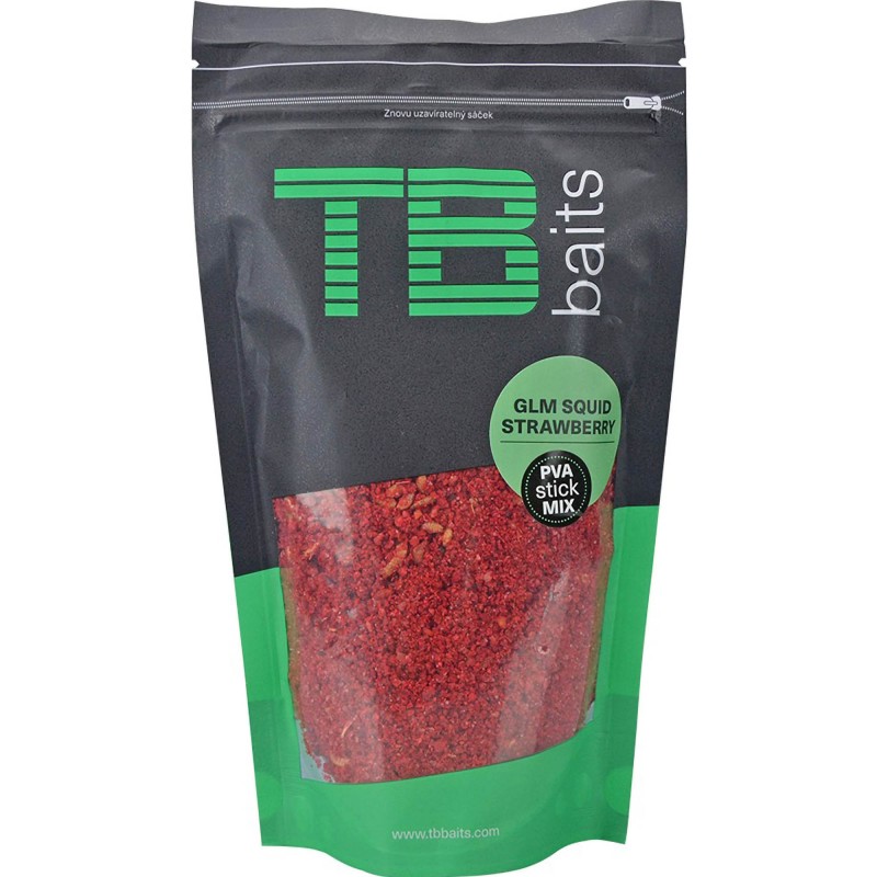Stick Mix TB Baits/ Blazek PVA GLM Squid Strawberry - 200g