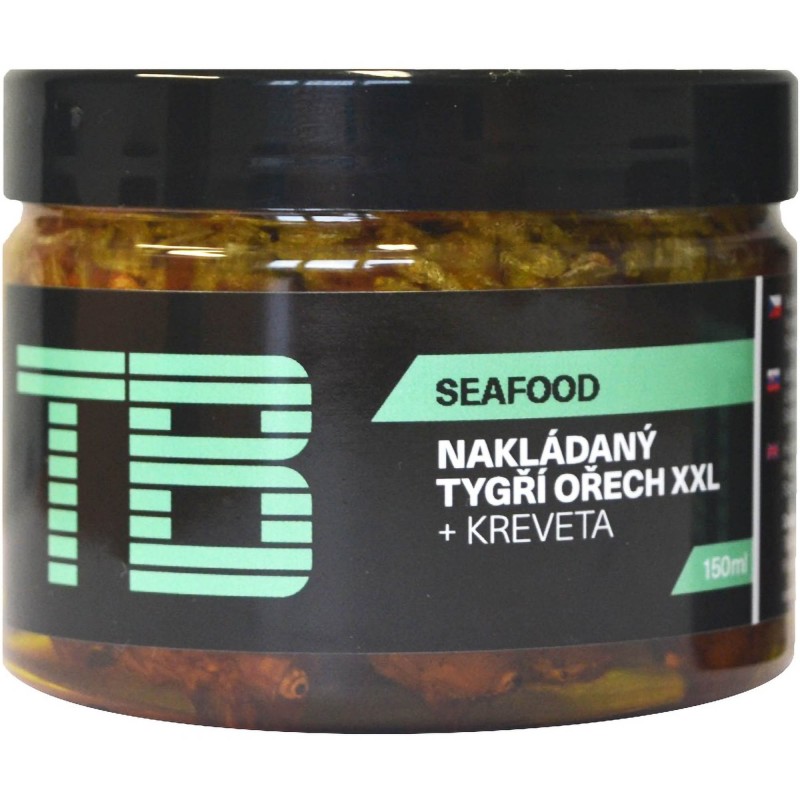 Orzechy Tygrysie TB Baits/ Blazek Pickled Tiger Nut XXL + Shrimp 150ml Seafood