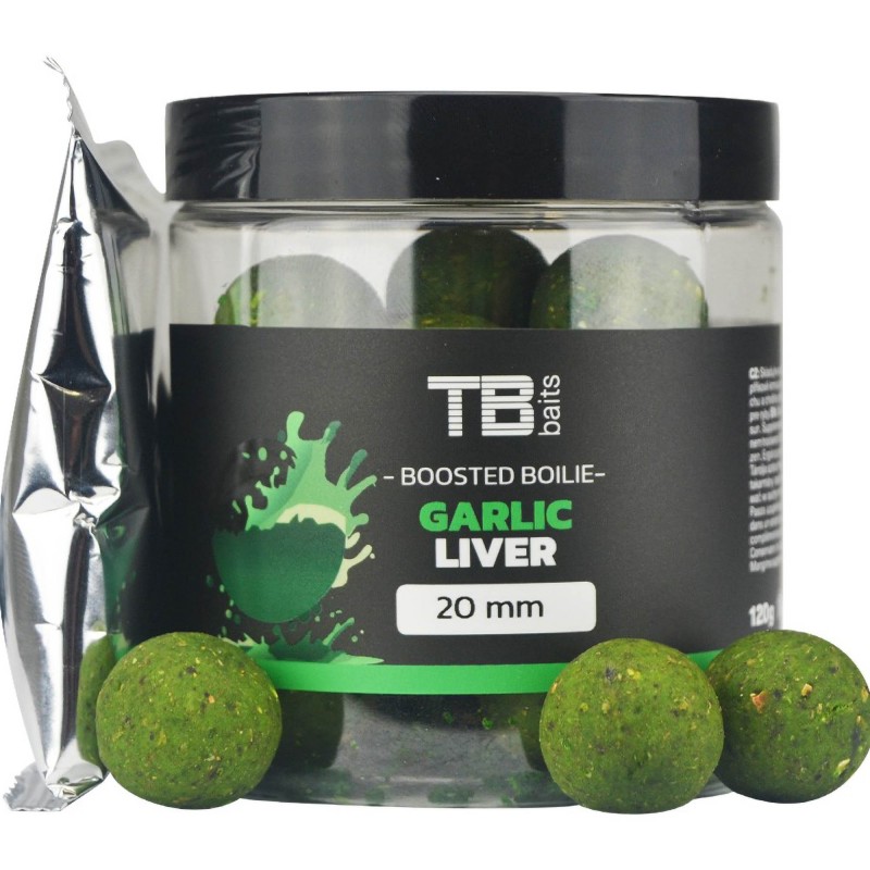 Kulki TB Baits/ Blazek Boosted Garlic Liver 120g 24mm
