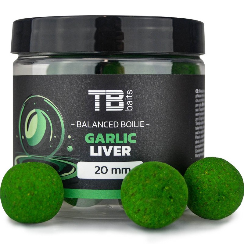 Kulki TB Baits/ Blazek Balanced + Atractor Garlic Liver 16mm