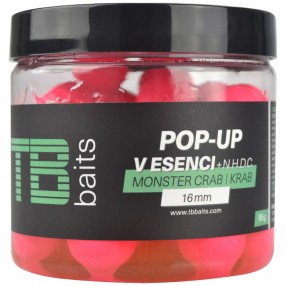 Kulki W Dipie TB Baits/ Blazek Floating Pop-Up Pink Monster Crab + NHDC 65g 16mm