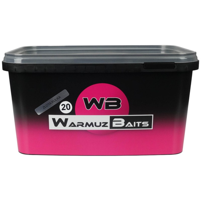 Kulki Zanętowe Warmuz Baits Złota Kulka 20mm 3kg