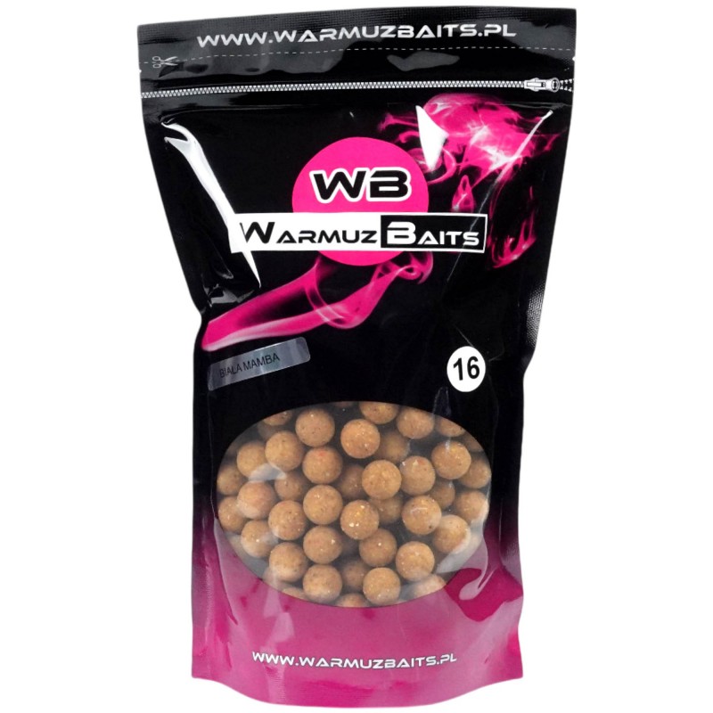 Kulki Zanętowe Warmuz Baits Biała Mamba 16mm 900g