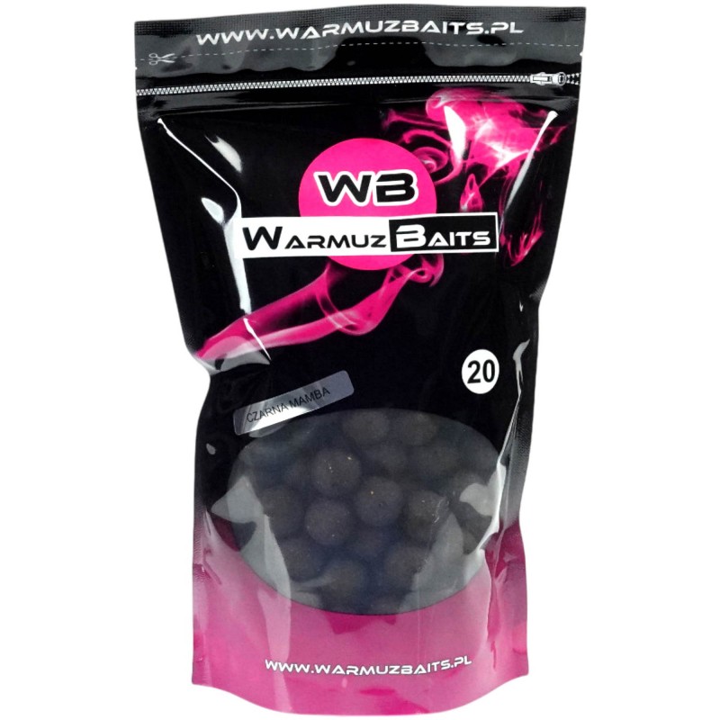 Kulki Zanętowe Warmuz Baits Czarna Mamba 20mm 900g
