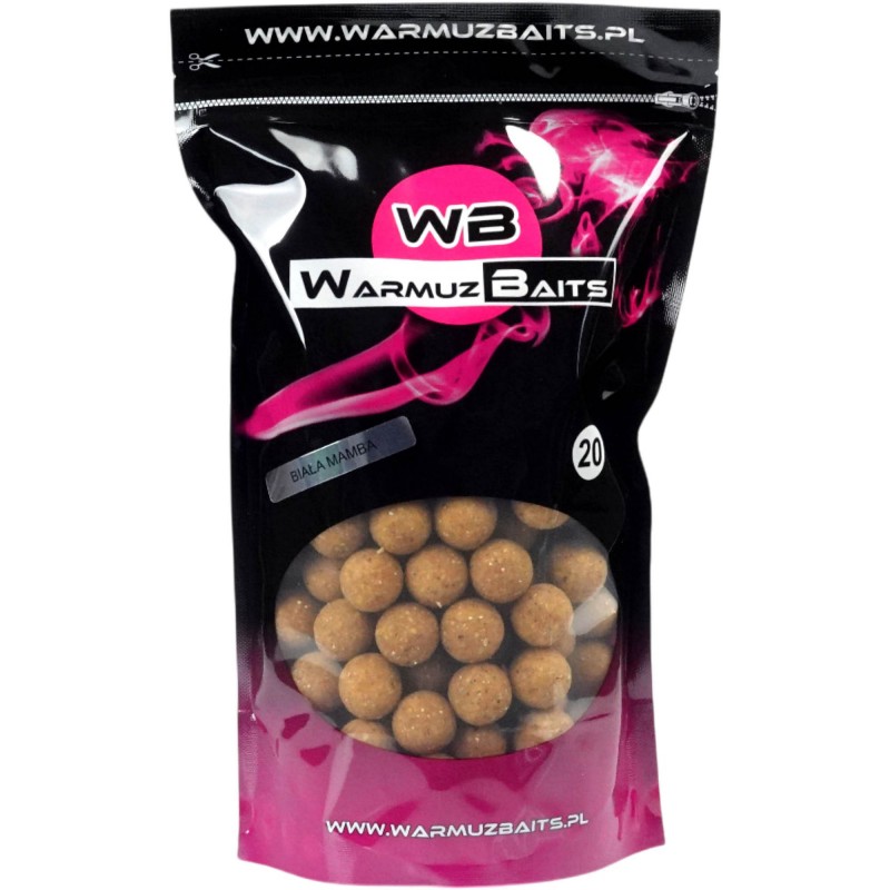 Kulki Zanętowe Warmuz Baits Biała Mamba 20mm 900g