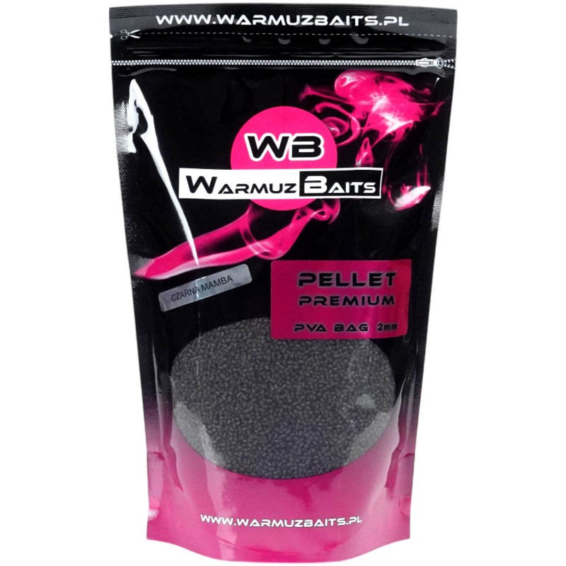 Pellet Warmuz Baits Czarna Mamba 2mm 900g