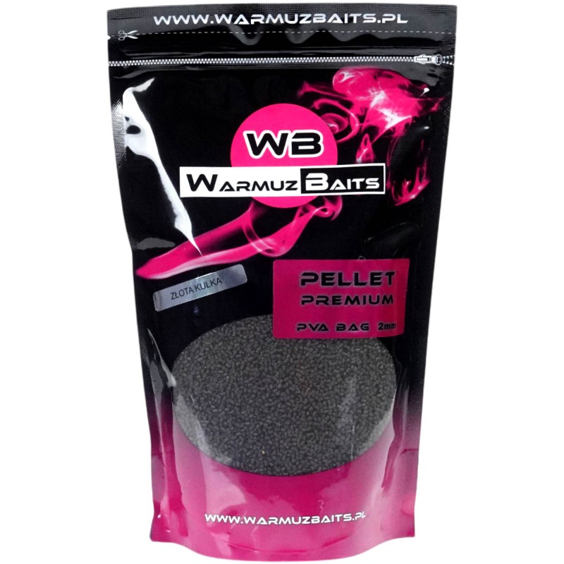 Pellet Warmuz Baits Złota Kulka 2mm 900g