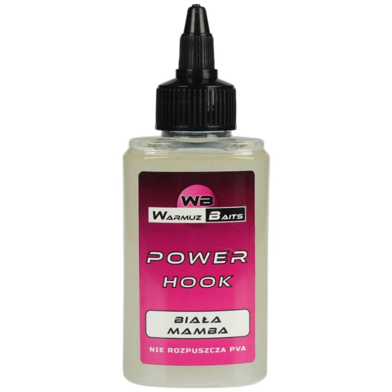 Liquid Warmuz Baits Biała Mamba Hook 90ml