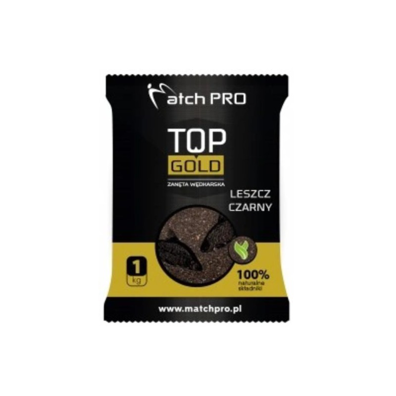 Zanęta MatchPro Top Gold Leszcz Czarny 1kg. 970002