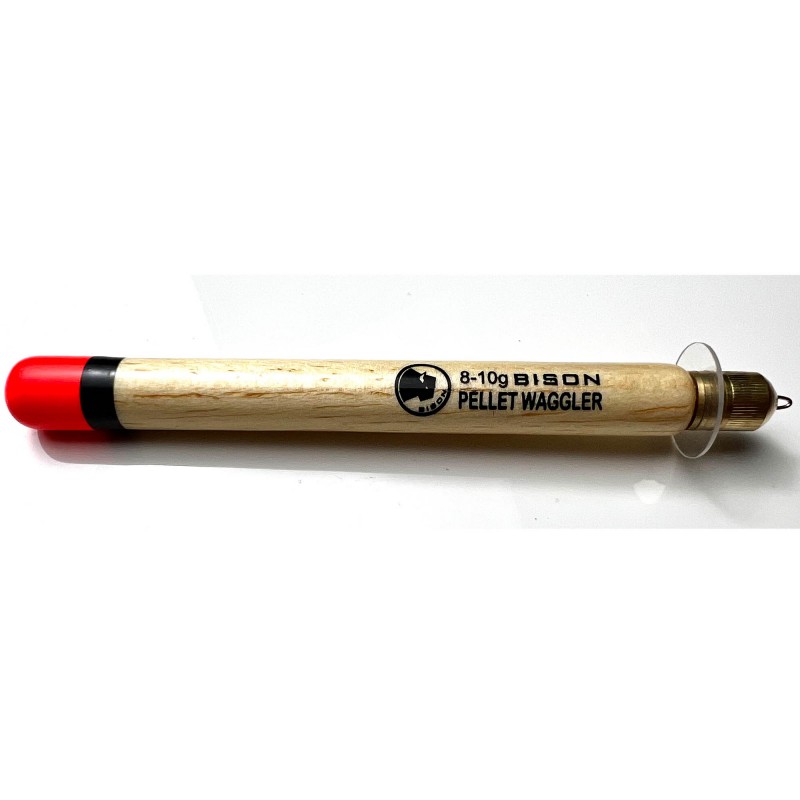 Pellet Waggler Bison Natural Red 8-10g