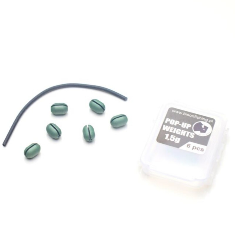 Ciężarki Karpiowe Bison Pop Up Weights 1,5g