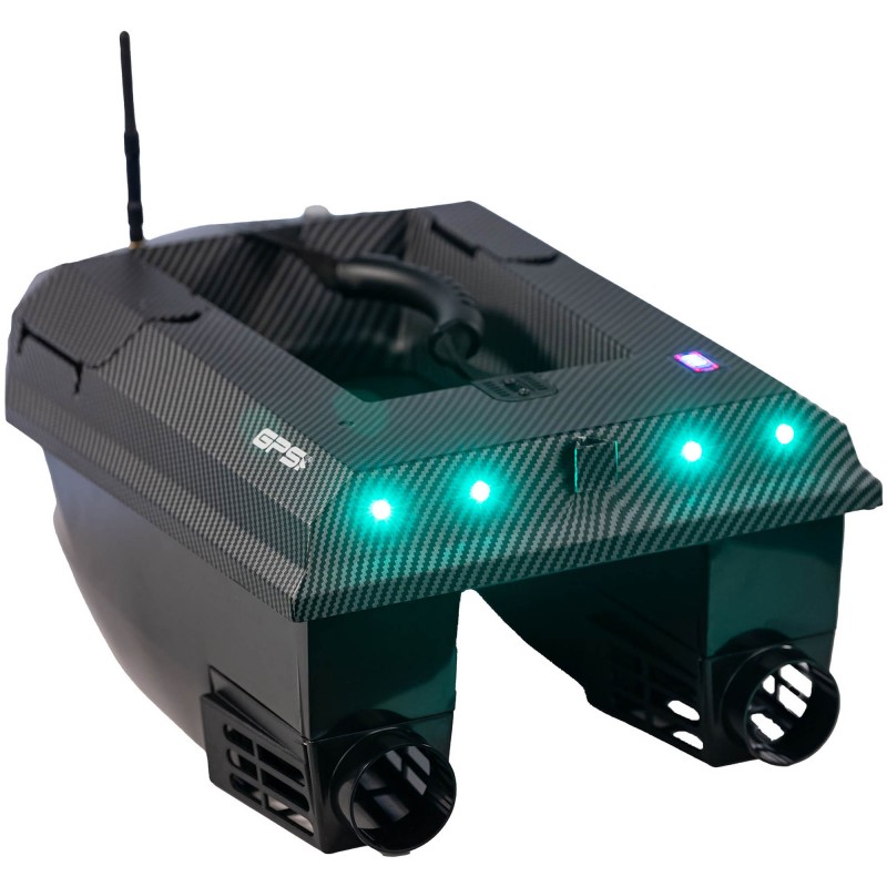 Łódka Zanętowa Manuowell Assasin Carbon GPS Echosonda M700