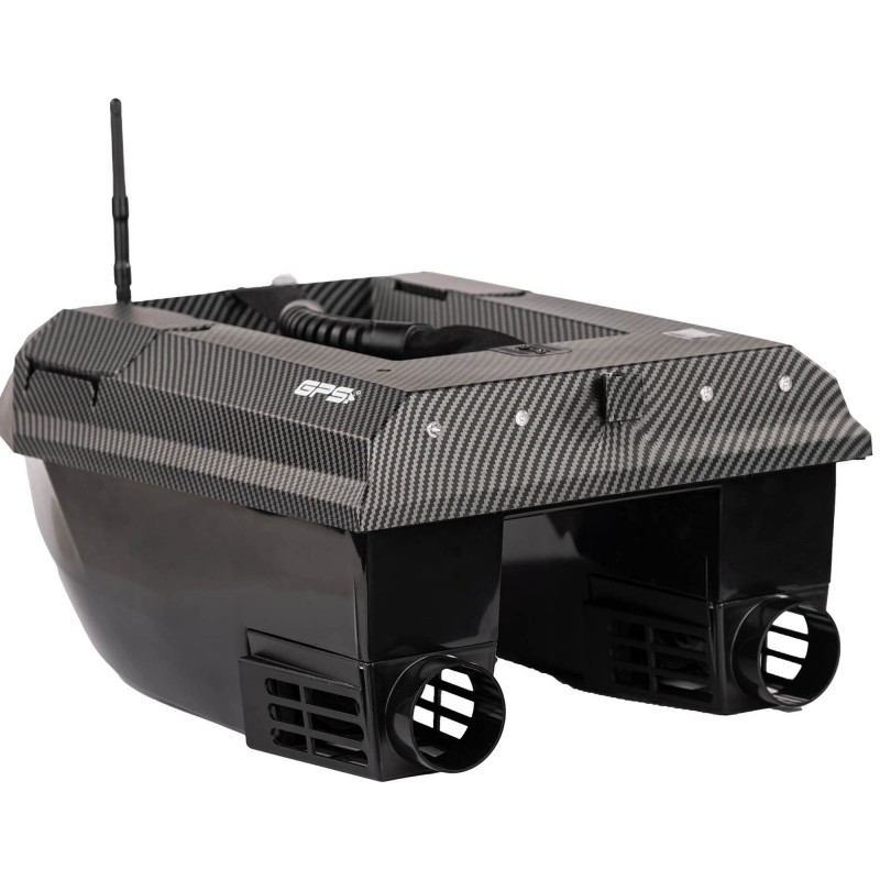 Łódka Zanętowa Manuowell Assasin Carbon GPS Echosonda M700