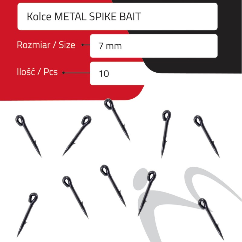 Bagnety MatchPro Metal Spike Bait 7mm /10szt