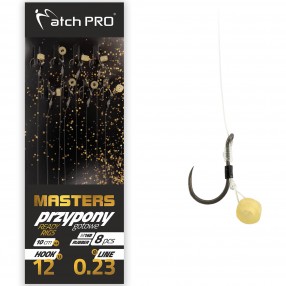 Przypony MatchPro Mf Masters Rubber Barbless M16B 0,20mm 14