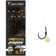 Przypony MatchPro Mf Masters Rubber Barbless M19B 0,23mm 8