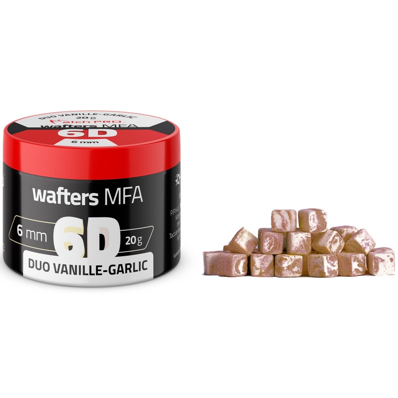 Przynęta MatchPro 6D Wafters Mfa Duo Vanille Garlic 6x6mm 20g 