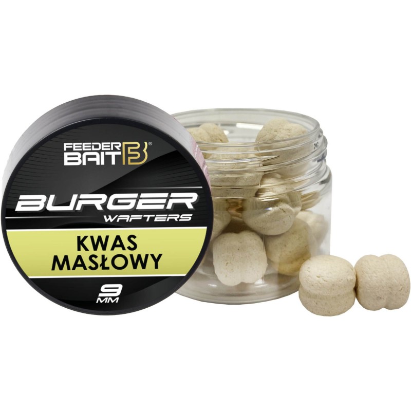Wafters Feeder Bait Burger Kwas Masłowy 9mm