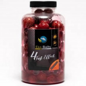 Kulki Eko Baits 4Fast Effect Truskawka 16/20mm 500ml W Butelce