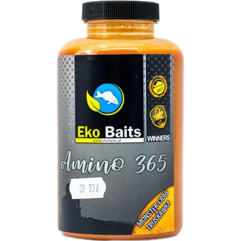 Liquid Eko Baits Amino 365 Monster Krab Truskawka 500ml