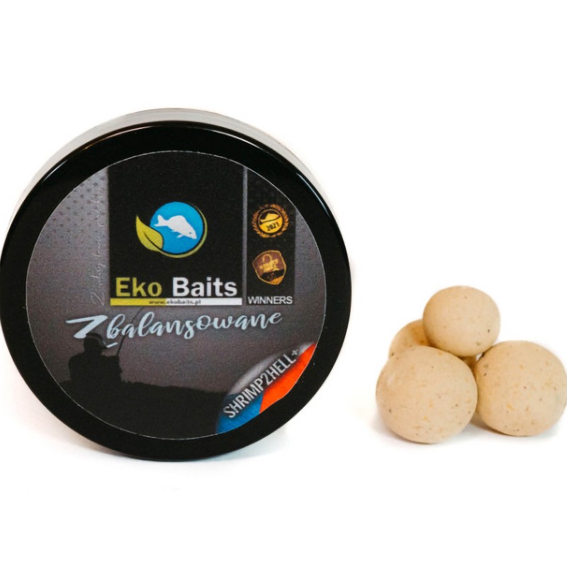 Kulki Zbalansowane Eko Baits Shrimp2Hell+ 15/20mm 