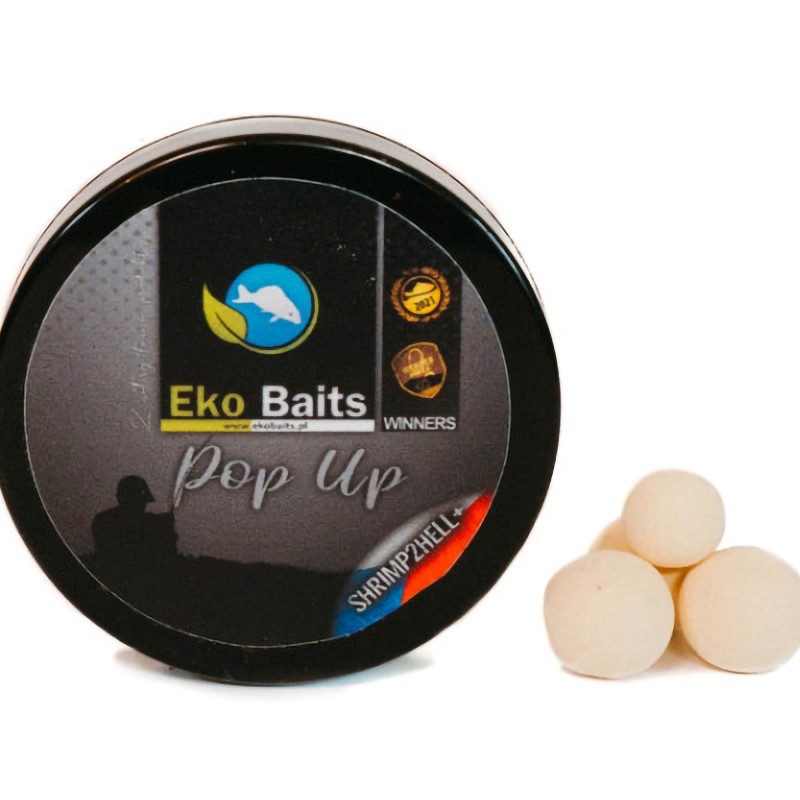 Kulki Eko Baits Pop Up Shrimp2Hell+ 12/15mm