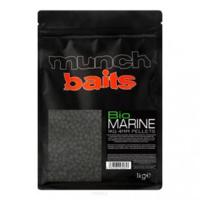 Pellet zanętowy Munch Baits 4mm - Bio Marine 1kg. MBA BMPT41