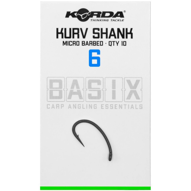 Haczyki Korda Basix Kurv Barbed - 6