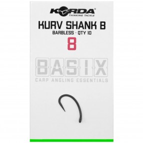 Haczyki Korda Basix Kurv Barbless - 8