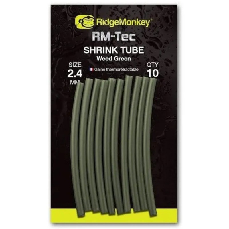 Rurki Termokurczliwe RidgeMonkey Connexion Shrink Tube Weed Green 2.4mm