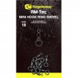 Krętliki RidgeMonkey Connexion Mini Hook Ring Swivel 