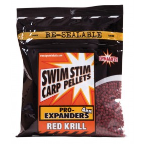Pellet Dynamite Baits Swim Stim Pro-Expander Pellets Red Krill 4mm. ADY040424