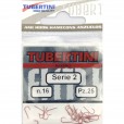 Haczyki Tubertini Serie 2 Red Barbed - 16 (25 szt.)